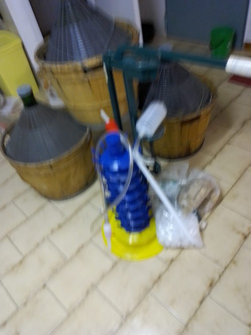 attrezzatura per imbottigliamento